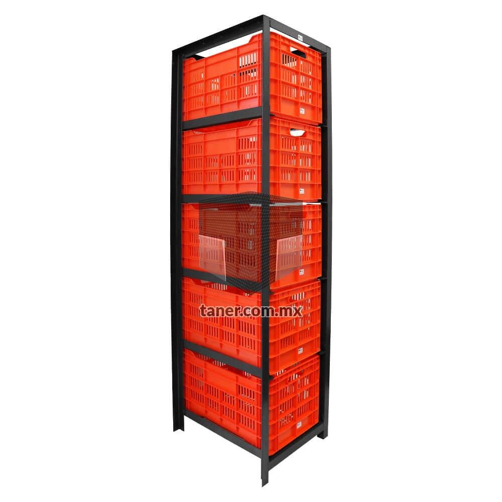 Venta-de-Anaqueles-TANER-Organizadora-de-Espacios-CDMX-Exhibidores-Estructura-Cajonera-5-Contenedores-Maria-Calado-Virgen-01