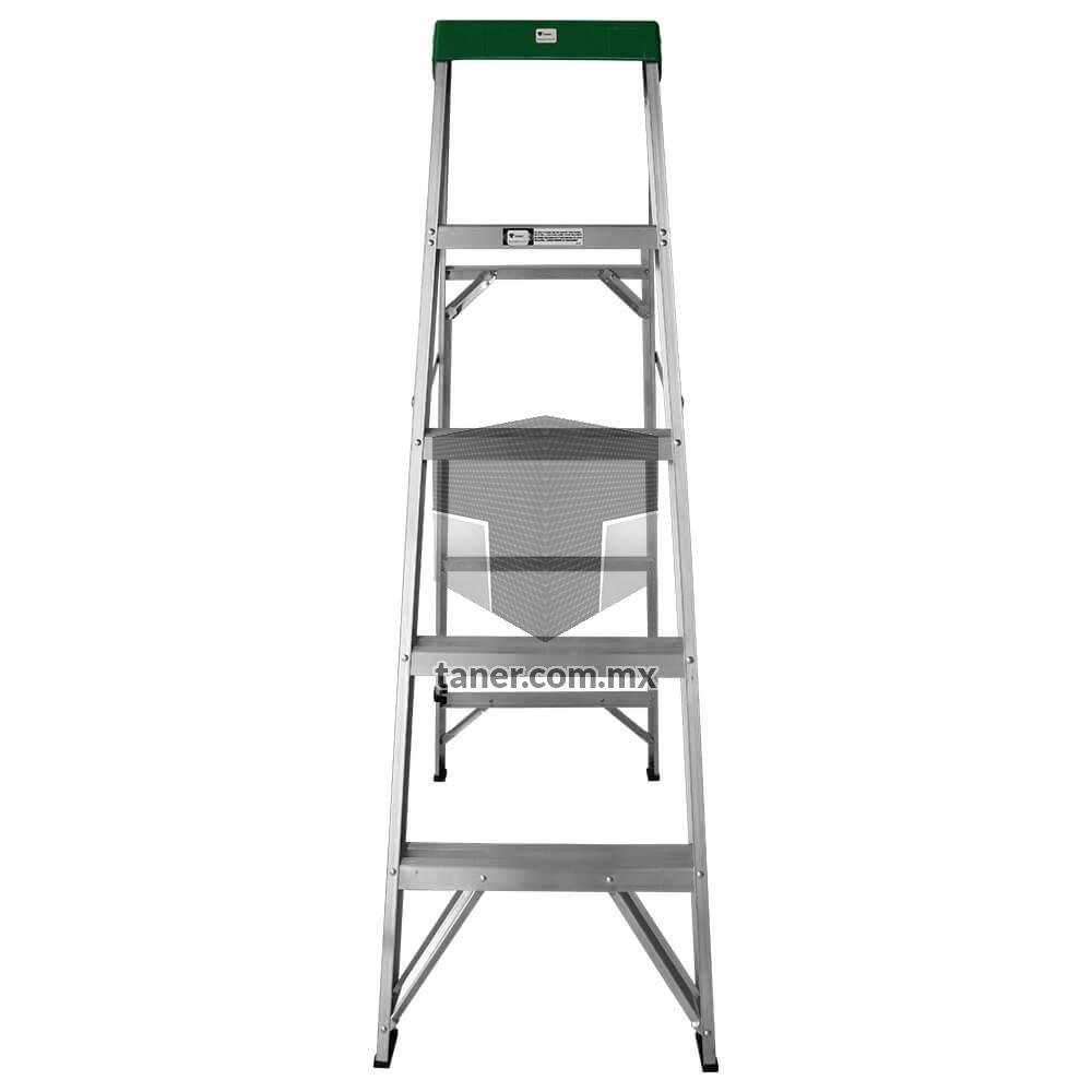 Escalera Tijera Aluminio 4 Escalones  Básica