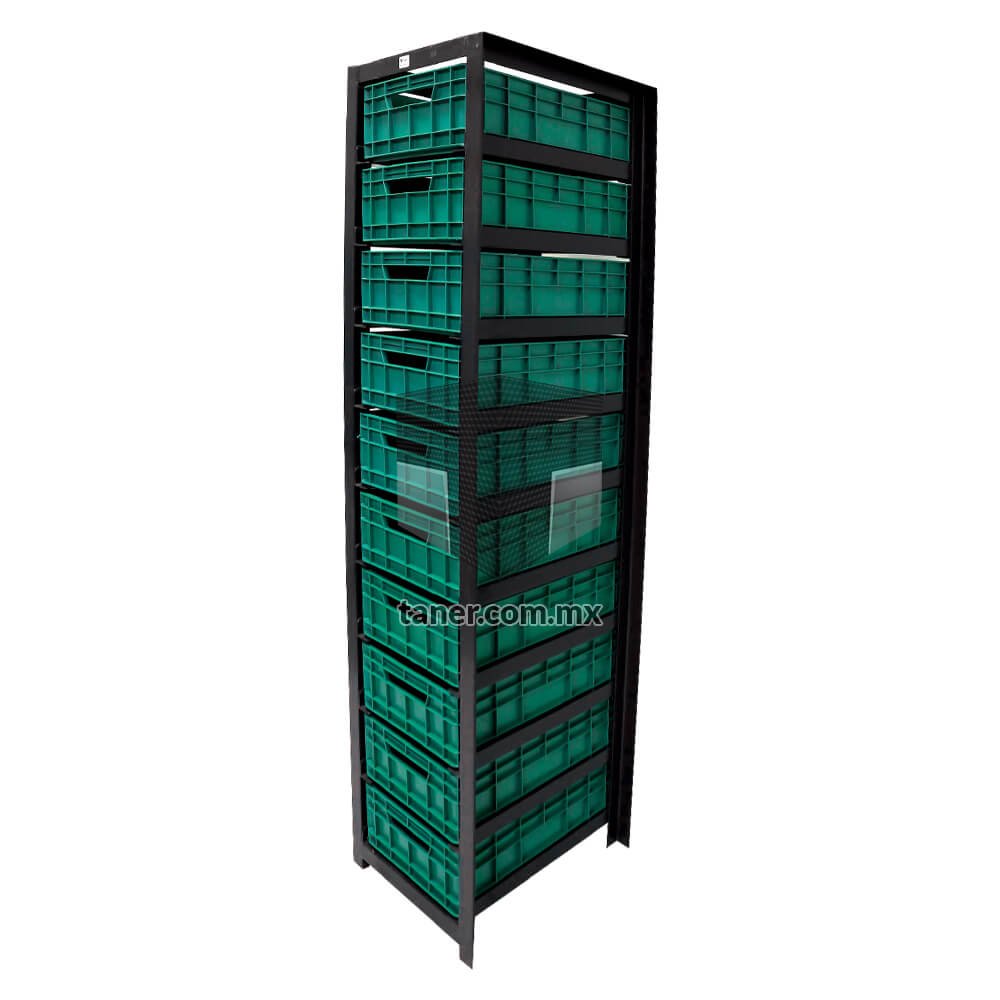 Venta-de-Anaqueles-TANER-Organizadora-de-Espacios-CDMX-Exhibidores-Estructura-Cajonera-con-10-Contenedores-Ricolino-02