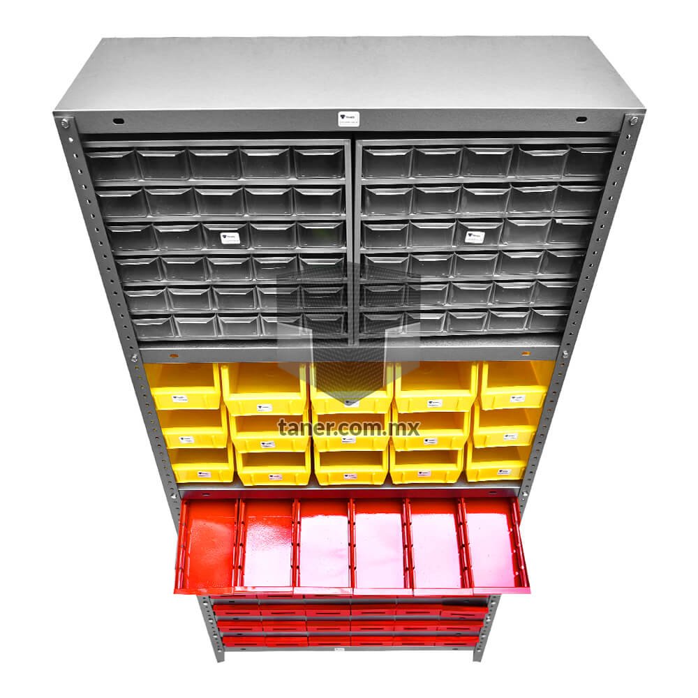 Venta-de-Anaqueles-TANER-Organizadora-de-Espacios-CDMX-Gavetetos-Gavetero-Metálico-N-6-02