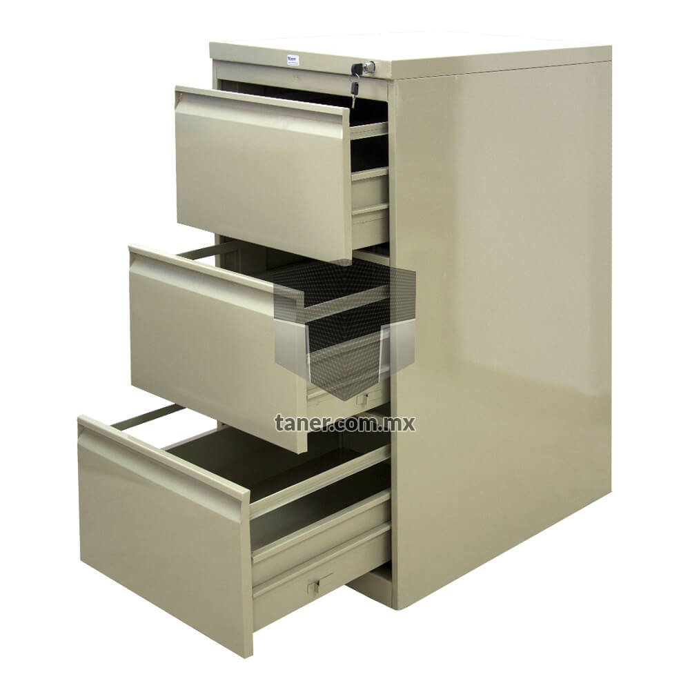 Archivero Metálico 3 Gavetas