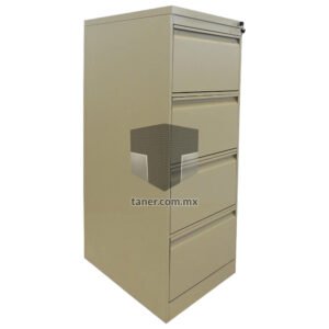 Venta-de-Anaqueles-TANER-Organizadora-de-Espacios-CDMX-Linea-Oficina-Archivero-Vertical-4-Gavetas-01