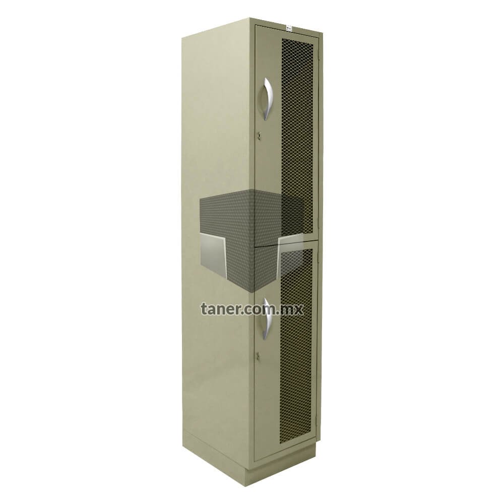 Locker de 2 puertas con Malla