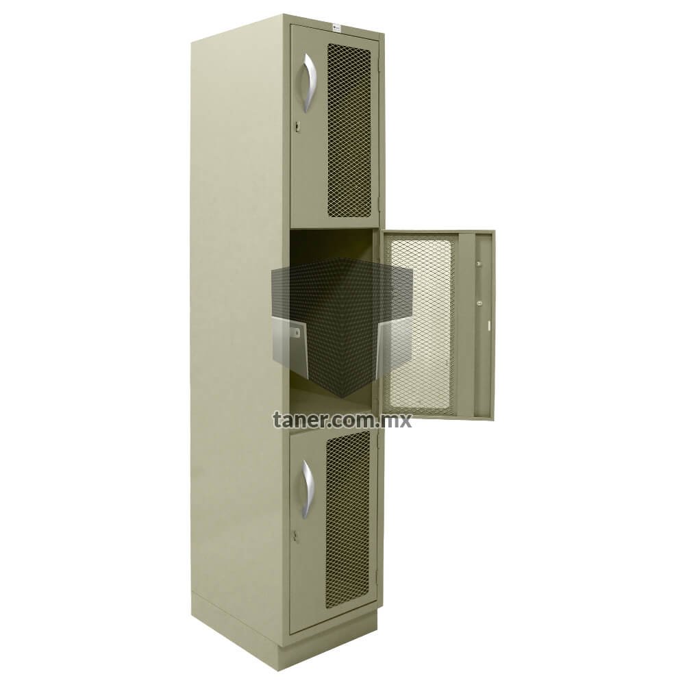 Venta-de-Anaqueles-TANER-Organizadora-de-Espacios-CDMX-Lockers-Locker-3-Puertas-Con-Malla-02