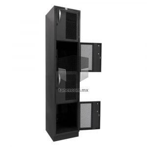 Venta-de-Anaqueles-TANER-Organizadora-de-Espacios-CDMX-Lockers-Locker-4-Puertas-Con-Malla-01