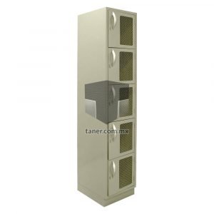 Venta-de-Anaqueles-TANER-Organizadora-de-Espacios-CDMX-Lockers-Locker-5-Puertas-Con-Malla-02