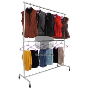 Venta-de-Anaqueles-TANER-Organizadora-de-Espacios-CDMX-Rack-Para-Ropa-Grande-Doble-02