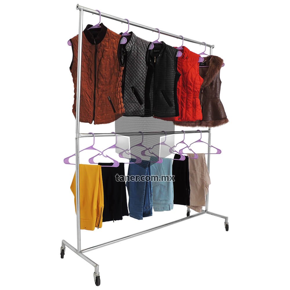 Venta-de-Anaqueles-TANER-Organizadora-de-Espacios-CDMX-Rack-Para-Ropa-Grande-Doble-02
