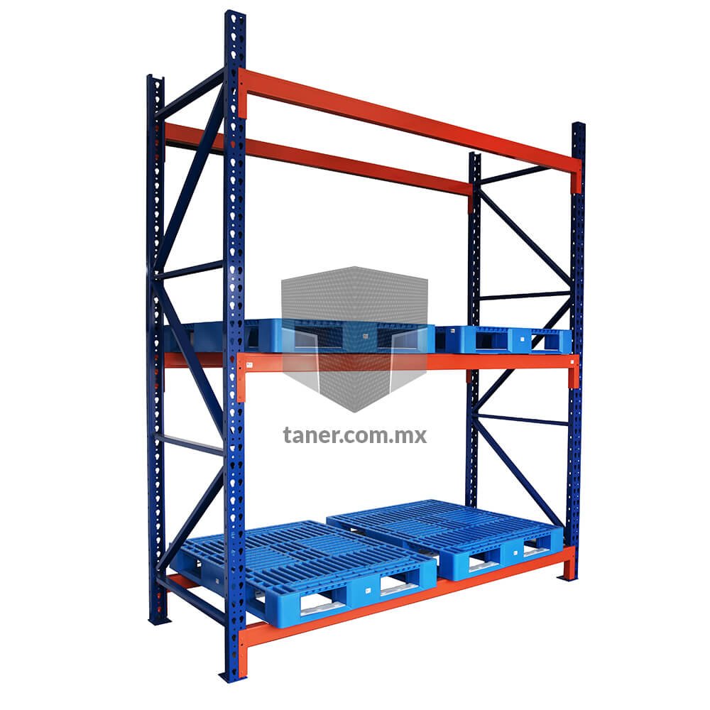 Venta-de-Anaqueles-TANER-Organizadora-de-Espacios-CDMX-Racks-Viga-de-Rack-Industrial-02