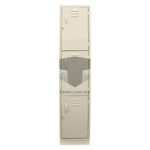 Venta-de-Estantes-Metalicos-TANER-Organizadora-de-Espacios-CDMX-y-Queretaro-Locker-Metalico-3-Puertas
