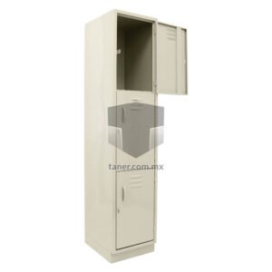 Venta-de-Estantes-Metalicos-TANER-Organizadora-de-Espacios-CDMX-y-Queretaro-Locker-Metalico-3-Puertas