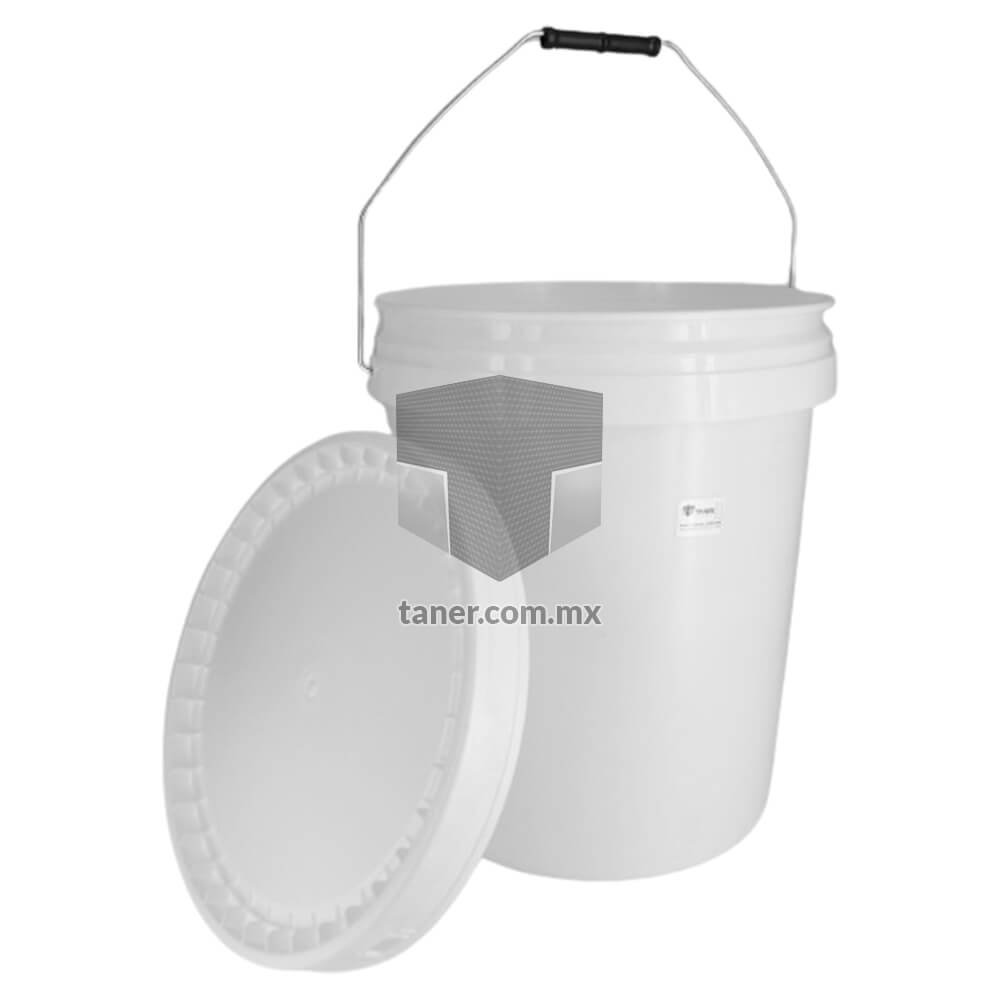 Cubeta de Plastico Blanca de 19 Litros