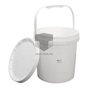 Cubeta de Plastico Blanca 10 Litros Mexico CDMX y Queretaro