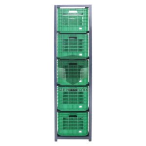 Estructura Cajonera Con 5 Contenedor Grande Calado Repro Mexico CDMX y Queretaro