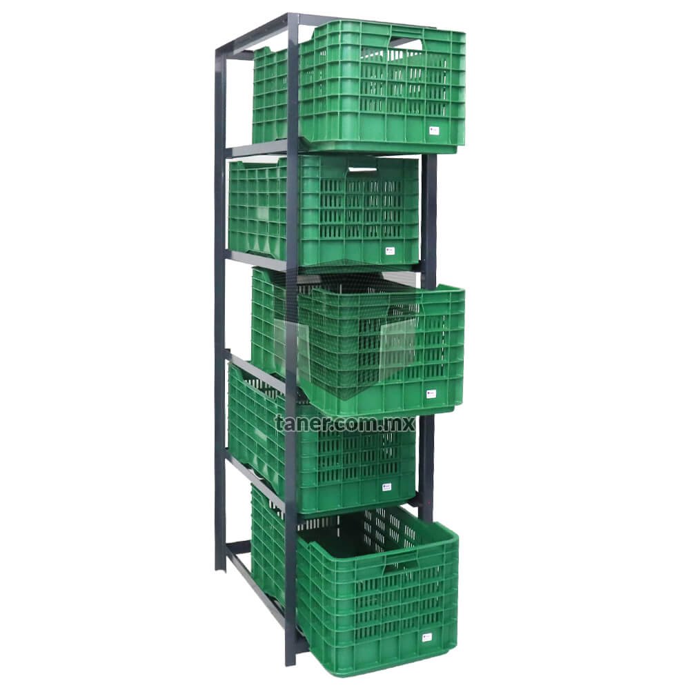 Estructura Cajonera Con 5 Contenedor Grande Calado Repro Mexico CDMX y Queretaro