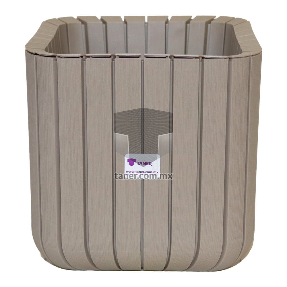 Maceta Cuadrada Beige