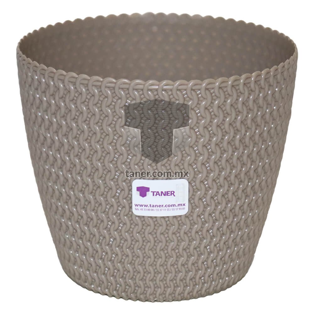 Maceta Malla 6″ Beige