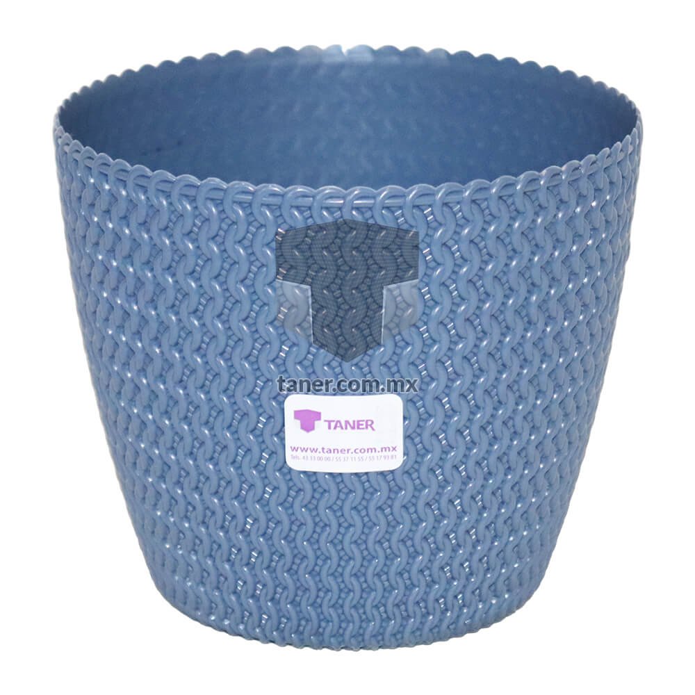 Maceta Malla 6″ Azul