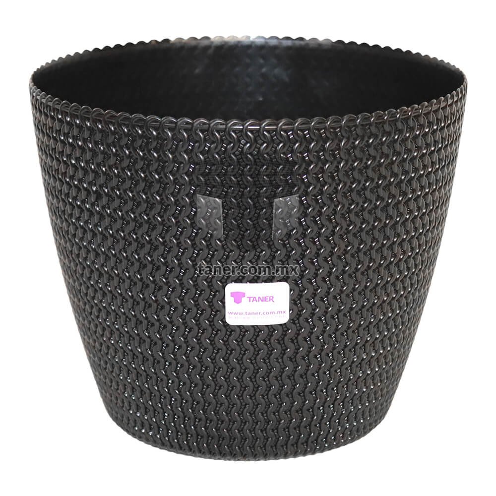 Maceta Malla 8″ Café Oscuro