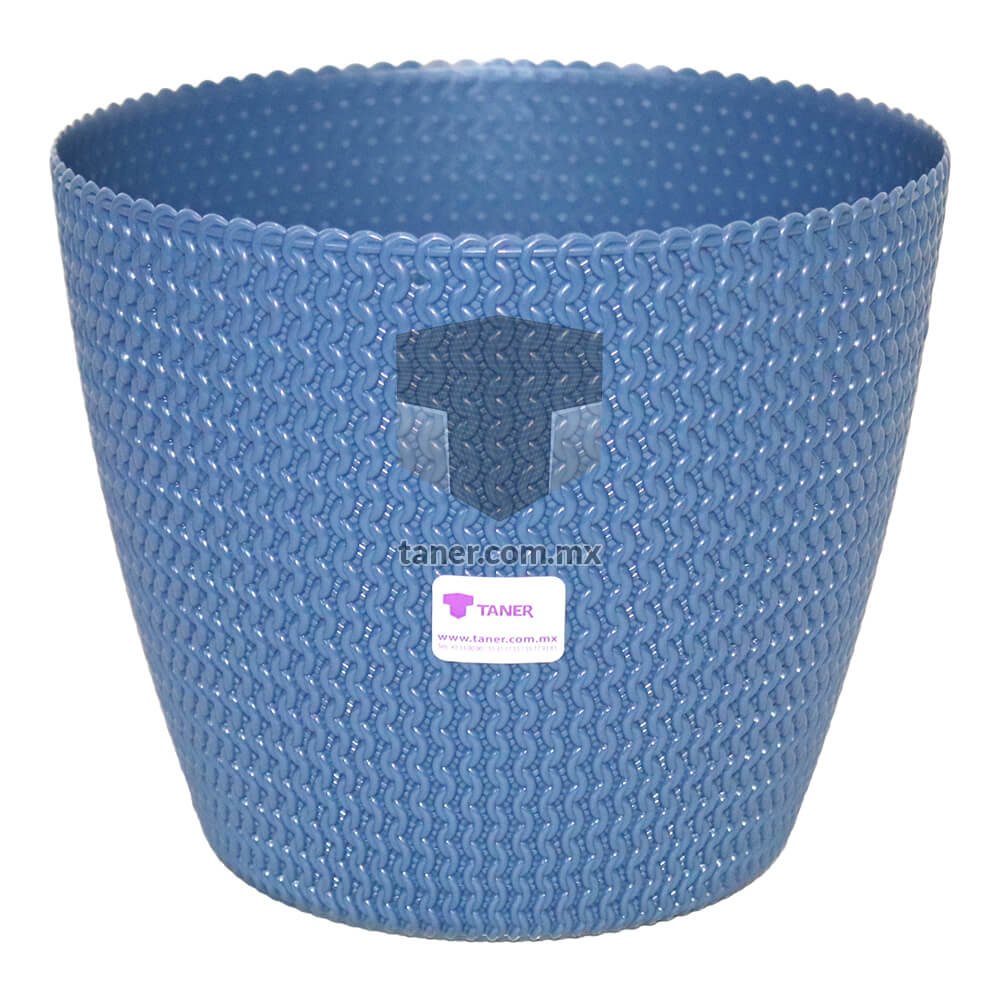 Maceta Malla 8″ Azul