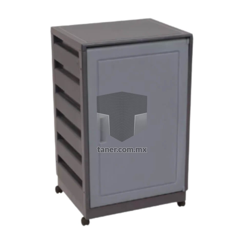 Archivador Plástico 3 Niveles Gris